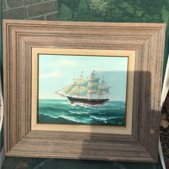 Ship Oil painting - Picture 2 of 5
